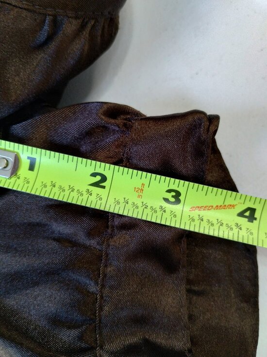 Apple Bottoms Hooded Belted Romper Brown Quilted Bling Size 5/6 - Picture 14 of 16